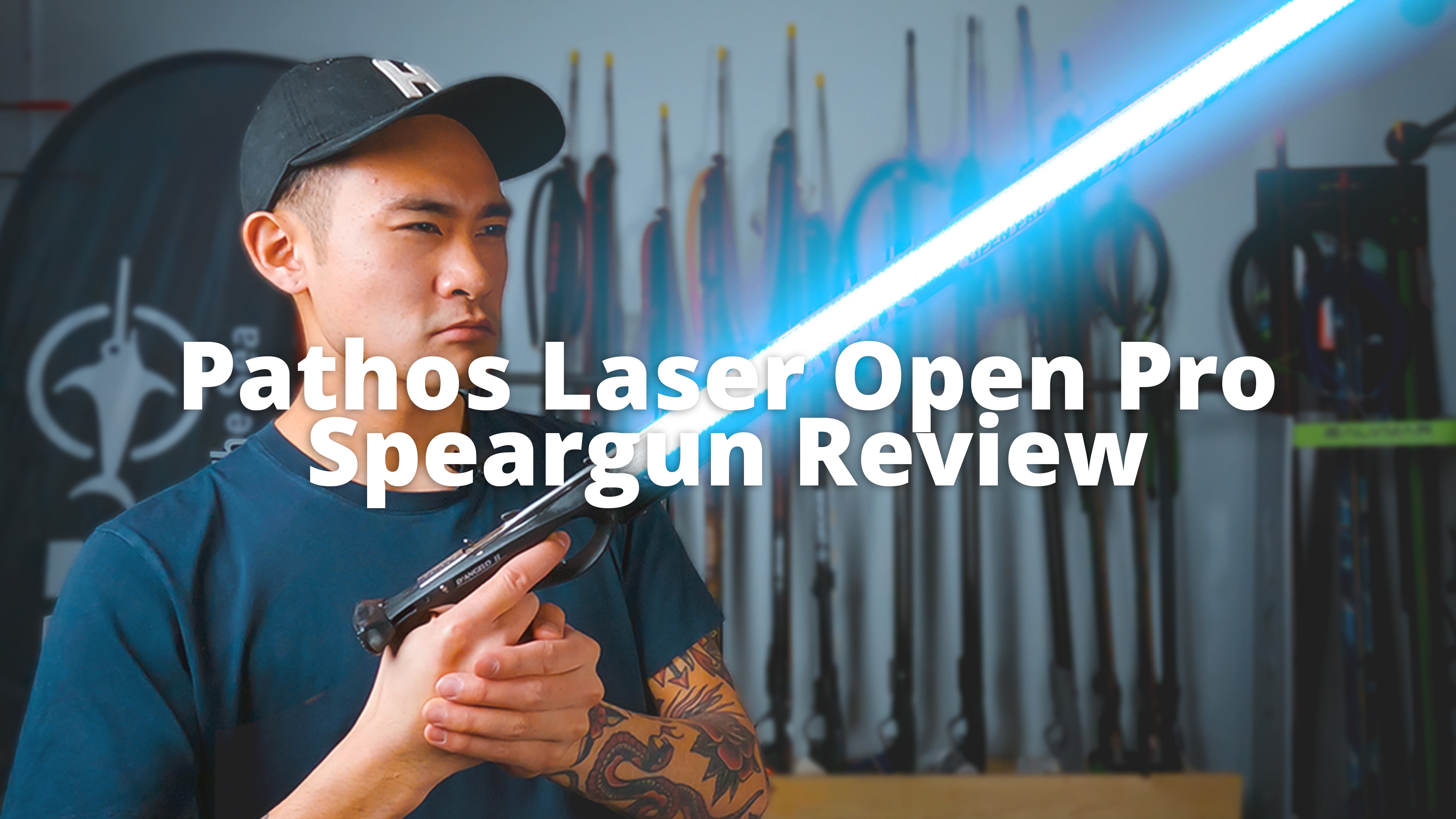 Pathos Laser Open Pro Speargun Review Diving Sports Canada Vancouver