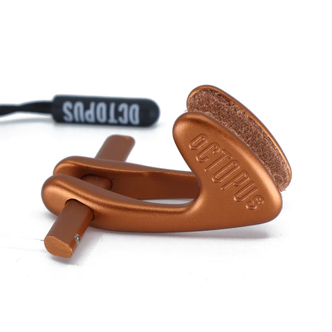 Octopus Freediving Aluminum Nose Clip Bronze Octopus Freediving Aluminum Nose Clip Bronze