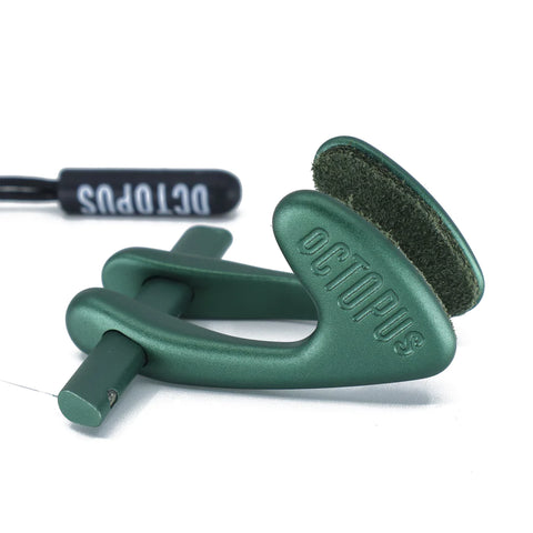Octopus Freediving Aluminum Nose Clip Green Octopus Freediving Aluminum Nose Clip Green