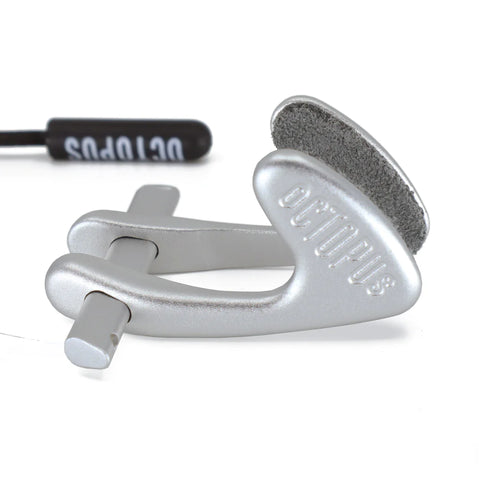 Octopus Freediving Aluminum Nose Clip Light Grey Octopus Freediving Aluminum Nose Clip Light Grey