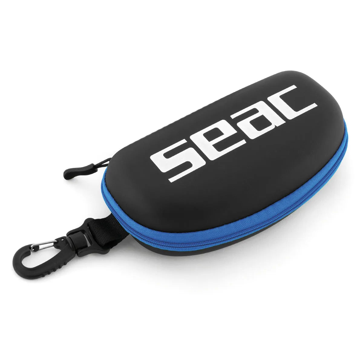 goggle case swim Shop Seac Swim Goggle Case Black/Blue | Diving Sports Canada