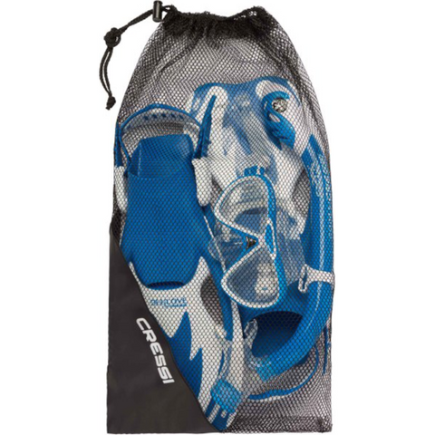 Cressi Rocks Pro Dry Set Kids blue/white | Diving Sports Canada Cressi Rocks Pro Dry Set Kids blue/white | Diving Sports Canada