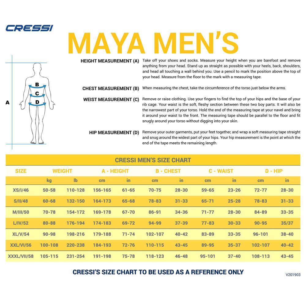 Cressi Maya 2.5mm Man | Diving Sports Canada Cressi Maya 2.5mm Man | Diving Sports Canada