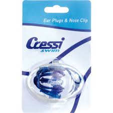 Cressi Ear Plugs & Nose Clip | Diving Sports Canada Cressi Ear Plugs & Nose Clip | Diving Sports Canada