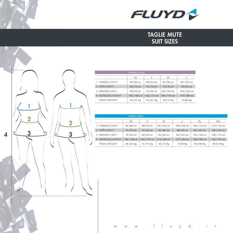 FLUYD PURESWIM Lady 2.5MM | Diving Sports Canada FLUYD PURESWIM Lady 2.5MM | Diving Sports Canada