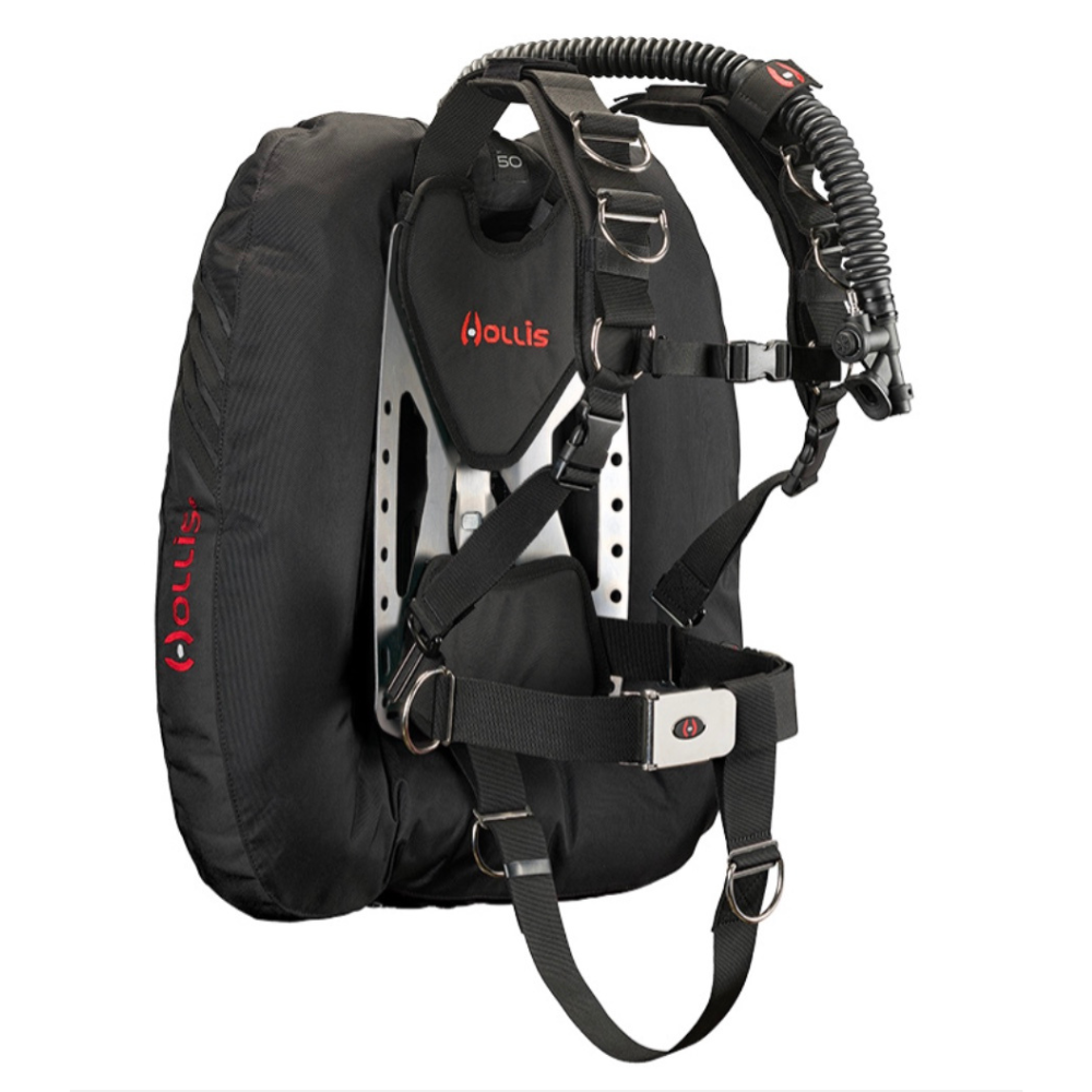 Hollis Crib Custom BCD Double Tank DT 50 Lb With Elite 2 Harness | Diving Sports Canada | Vancouver