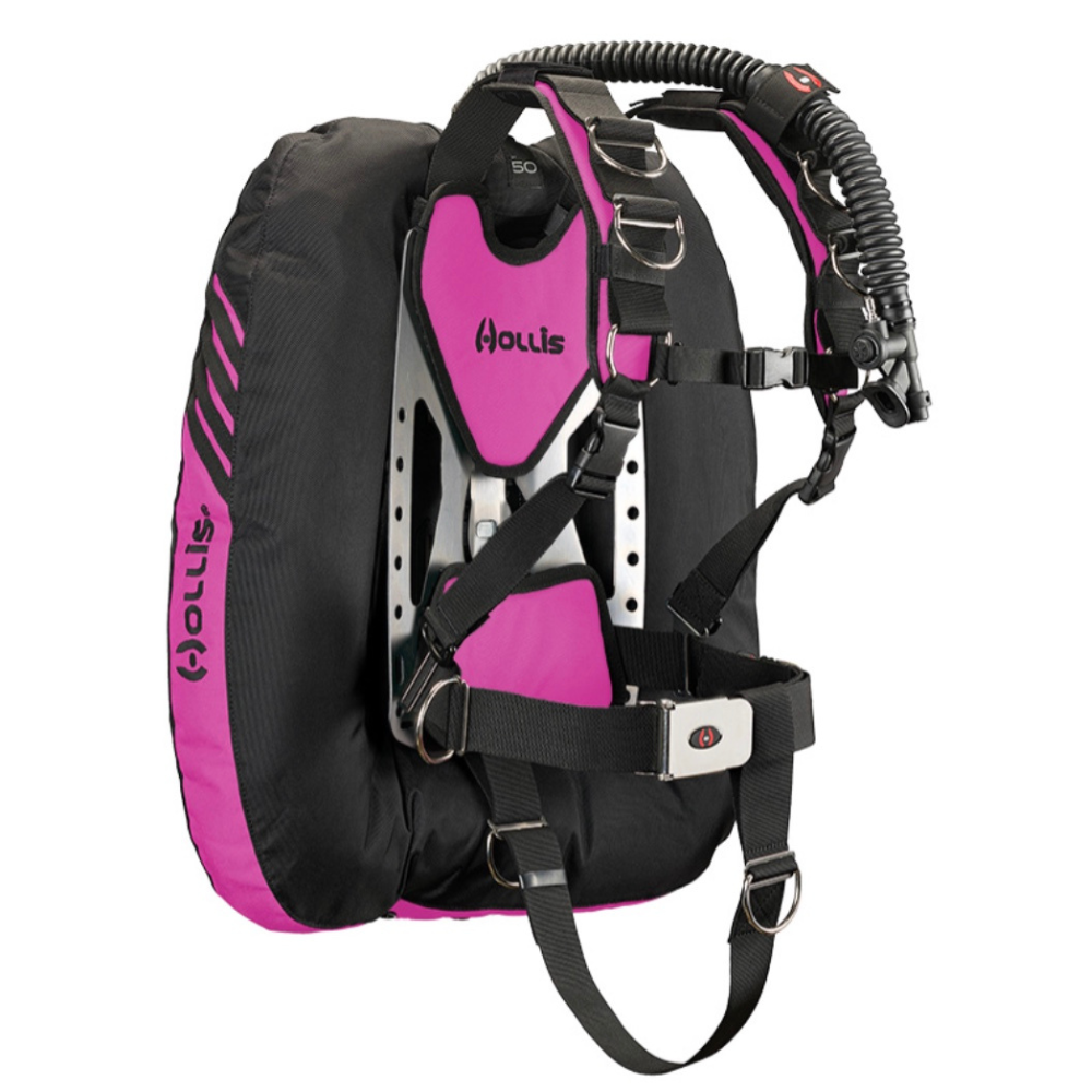 Hollis Crib Custom BCD Double Tank DT 50 Lb With Elite 2 Harness | Diving Sports Canada | Vancouver