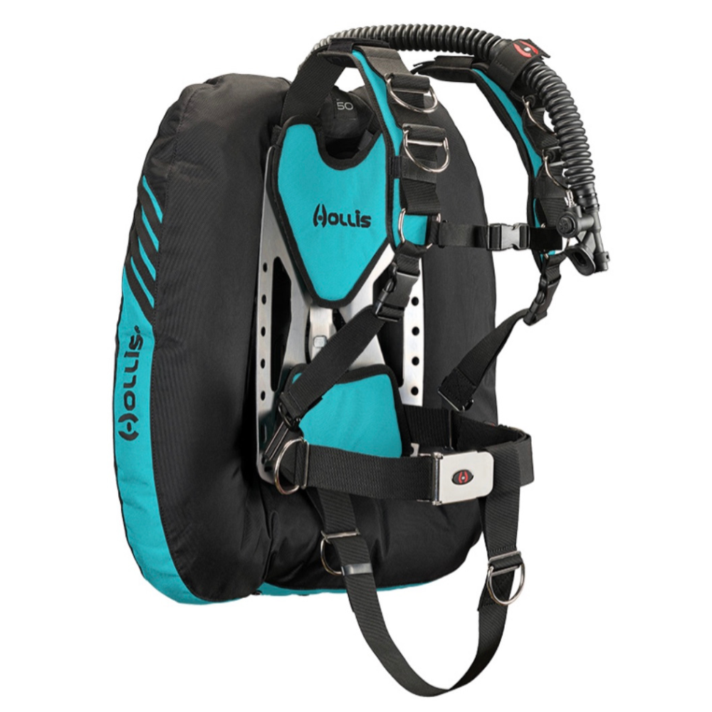 Hollis Crib Custom BCD Double Tank DT 50 Lb With Elite 2 Harness | Diving Sports Canada | Vancouver