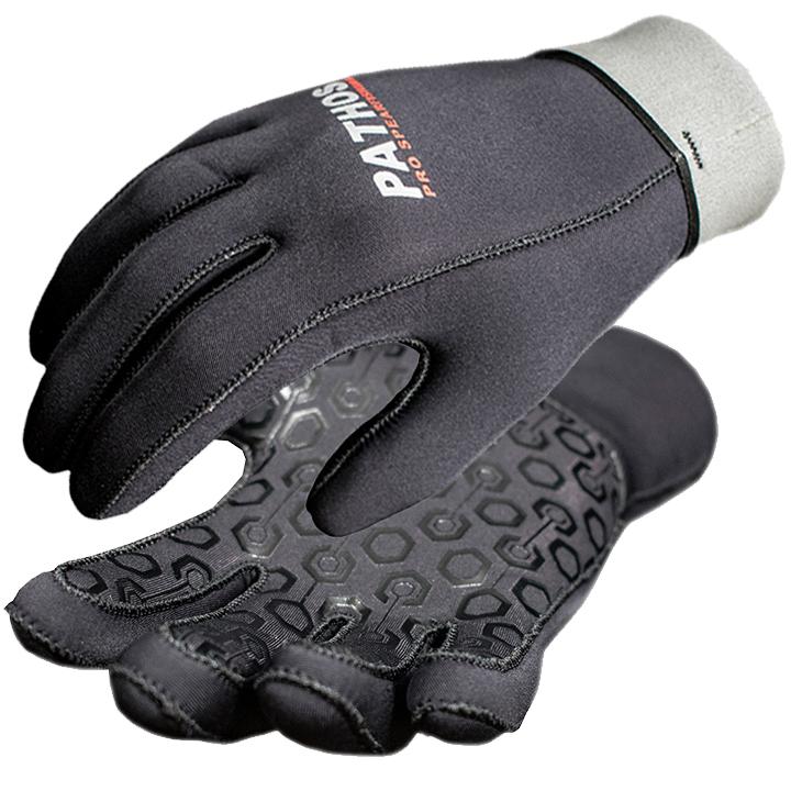 Pathos Black Metalite Gloves 3mm