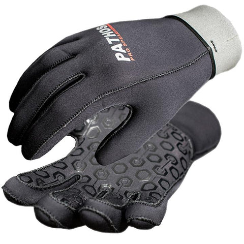 Pathos Black Metalite Gloves 3mm