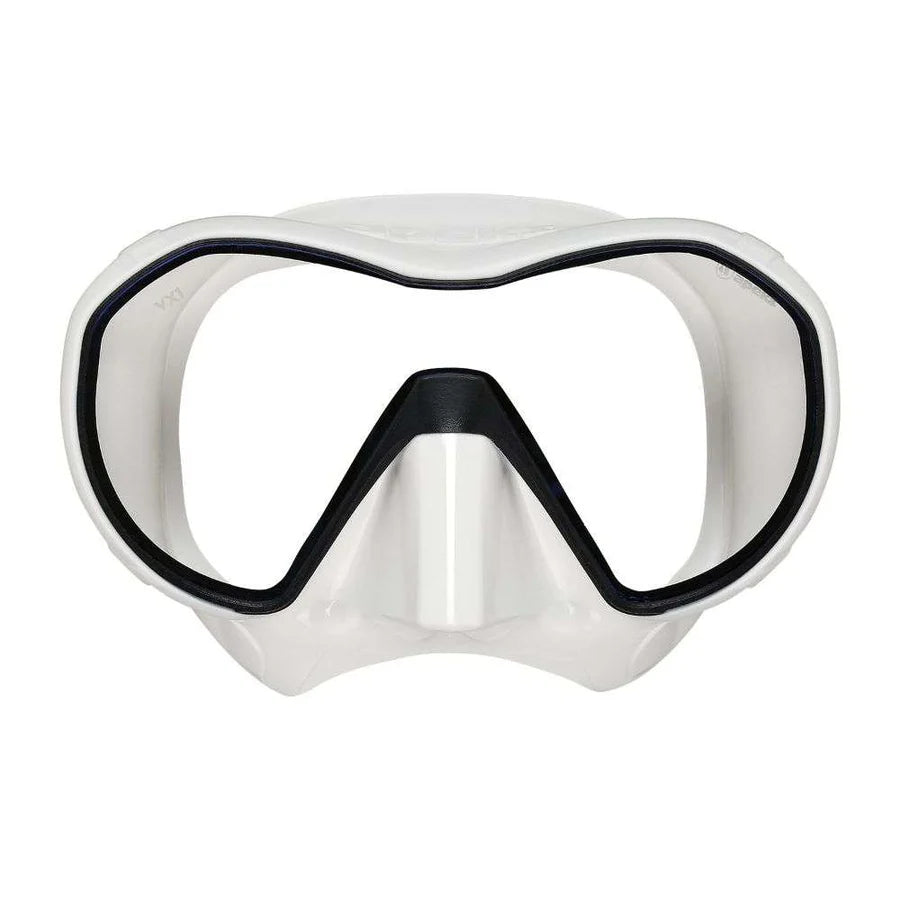Apeks VX1 Clear Lens Dive Mask White | Diving Sports Canada | Vancouver