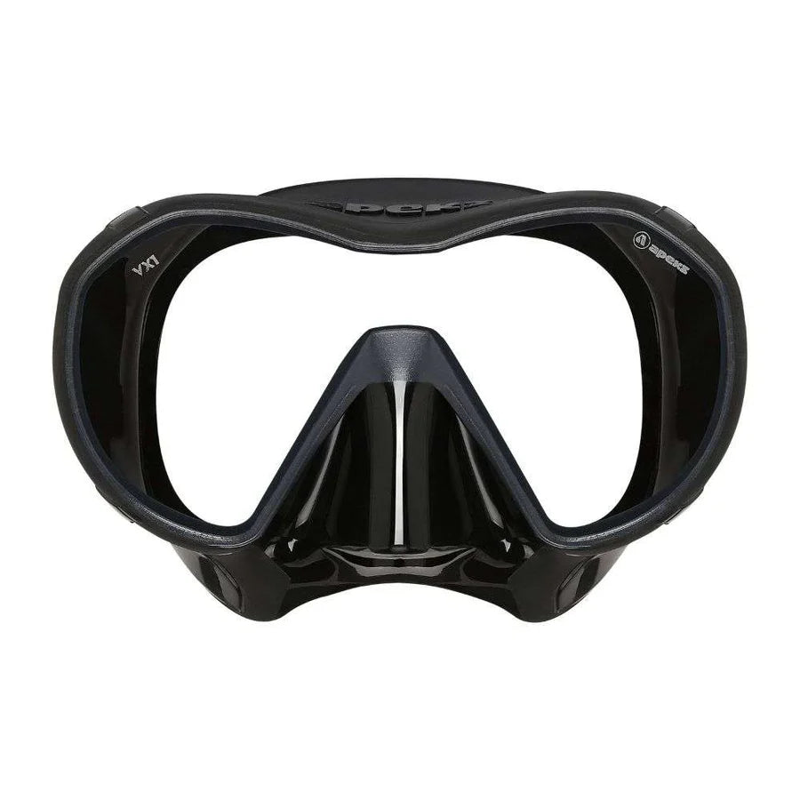 Apeks VX1 Clear Lens Dive Mask Black | Diving Sports Canada | Vancouver