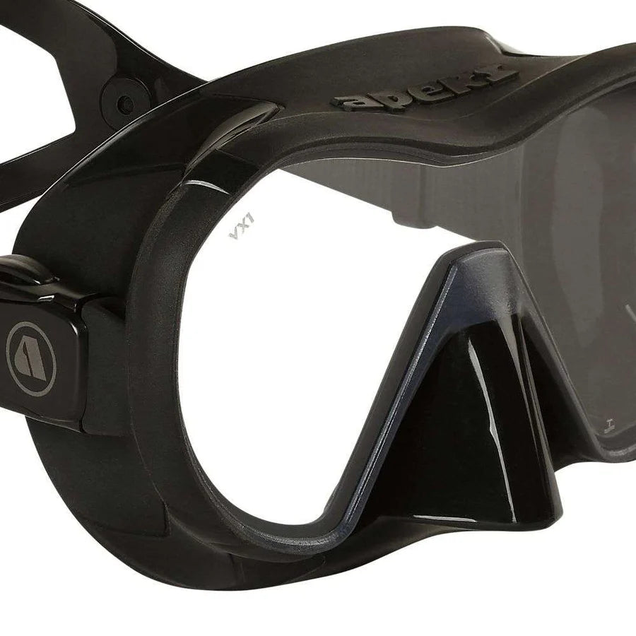 Apeks VX1 Clear Lens Dive Mask Black | Diving Sports Canada | Vancouver