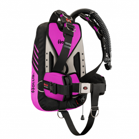 Hollis Crib Custom BCD Single Tank ST 35 Lb With Solo Harness | Diving Sports Canada | Vancouver
