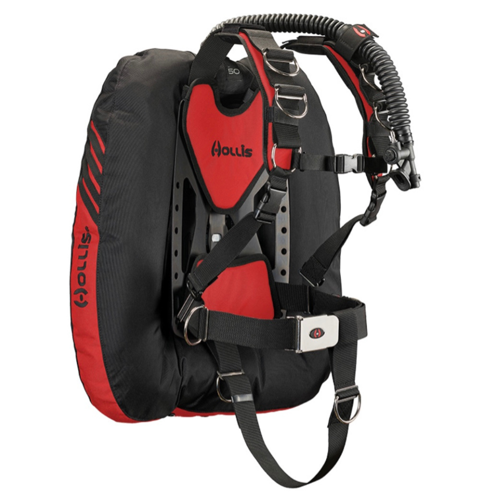 Hollis Crib Custom BCD Double Tank DT 45 Lb Dual With Elite 2 Harness | Diving Sports Canada | Vancouver