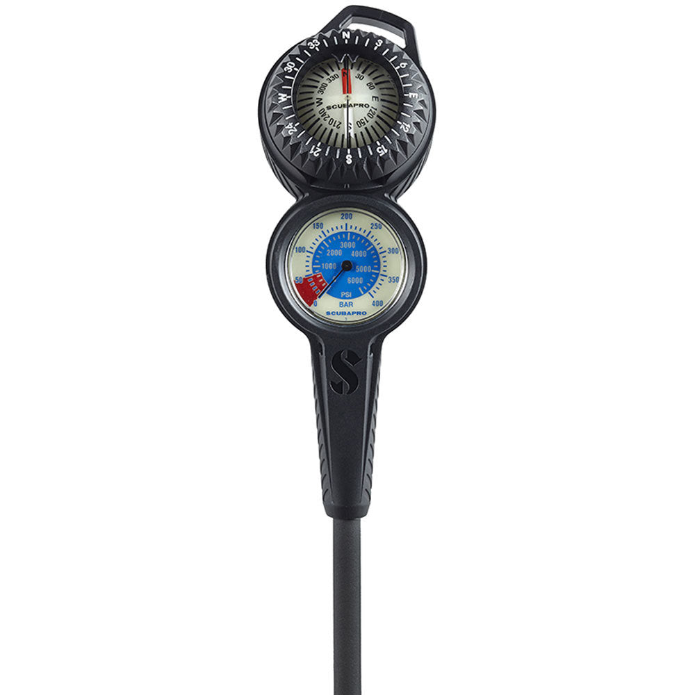 Scubapro 2 Gauge SP Console with FS-2 Compass