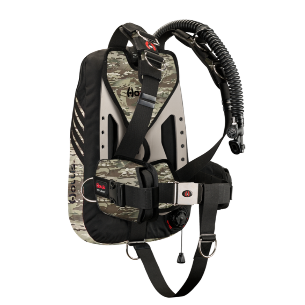 Hollis Crib Custom BCD Single Tank ST 35 Lb With Solo Harness | Diving Sports Canada | Vancouver