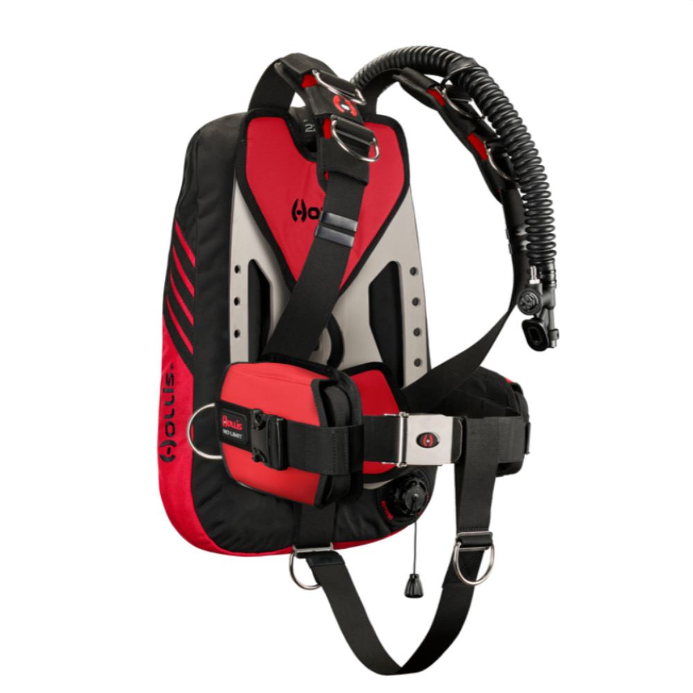 Hollis Crib Custom BCD Single Tank ST 35 Lb With Solo Harness | Diving Sports Canada | Vancouver
