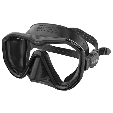 Seac Appeal Dive Mask Asian Fit Black