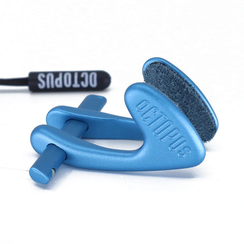 Octopus Freediving Aluminum Nose Clip Blue