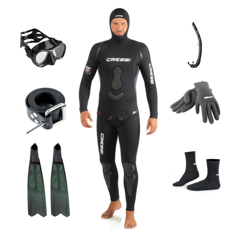 Start Up Cressi Freediving Package | Diving Sports Canada | Vancouver