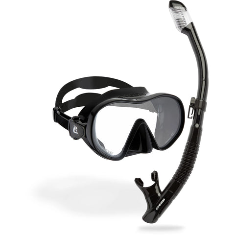 Cressi F-Dual & Tao Dry Black