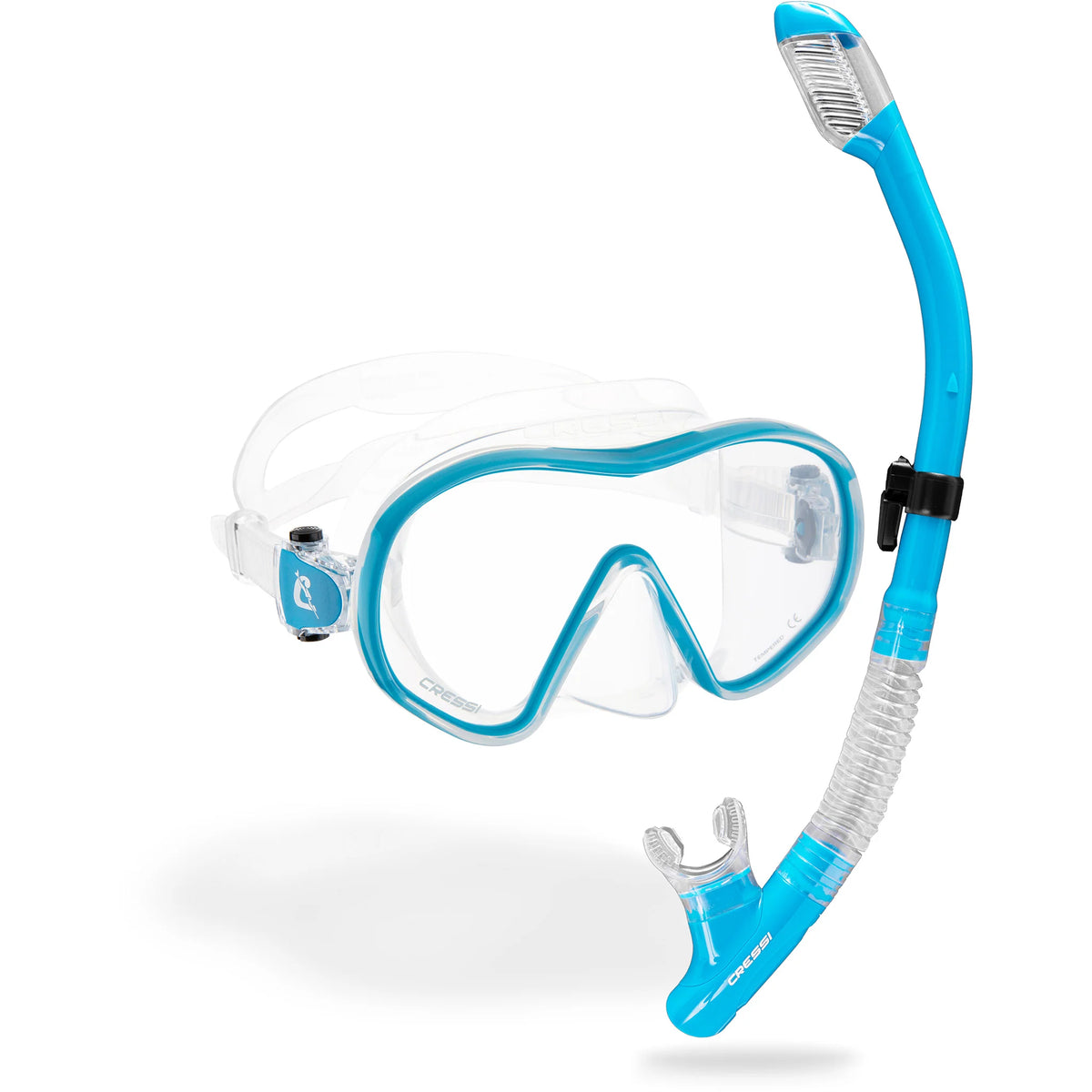 Cressi F-Dual & Tao Dry Turquoise