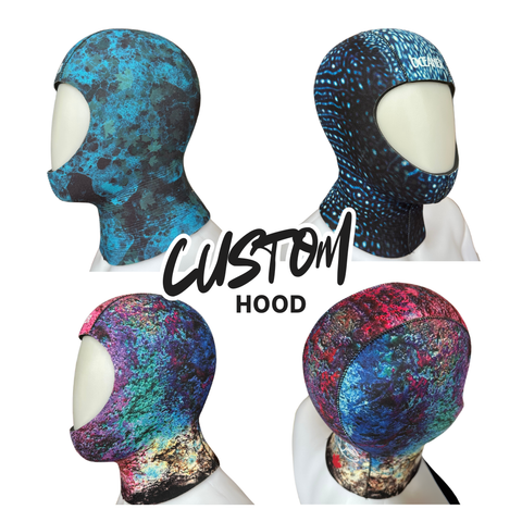 Oceaner 8mm Chromaprint Custom Yamamoto Drysuit Hood