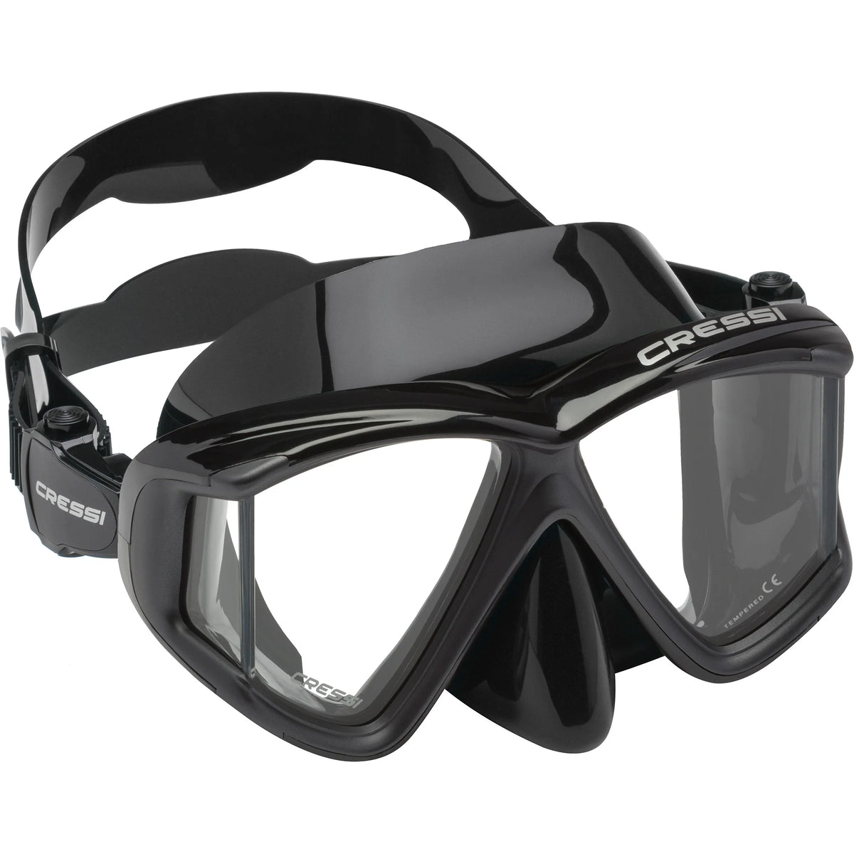 Cressi Liberty Quattro Panoramic Black/Graphite