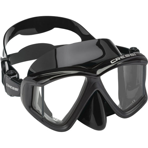 Cressi Liberty Quattro Panoramic Black/Graphite