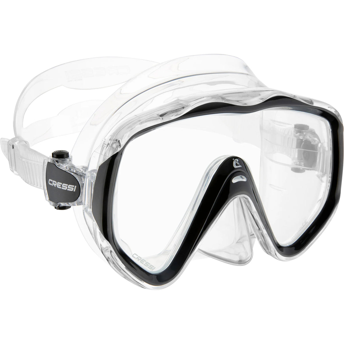 Cressi Liberty Dive Mask Clear/Black
