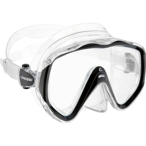 Cressi Liberty Dive Mask Clear/Black