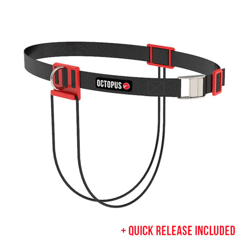 Octopus Freediving CNF Belt Red