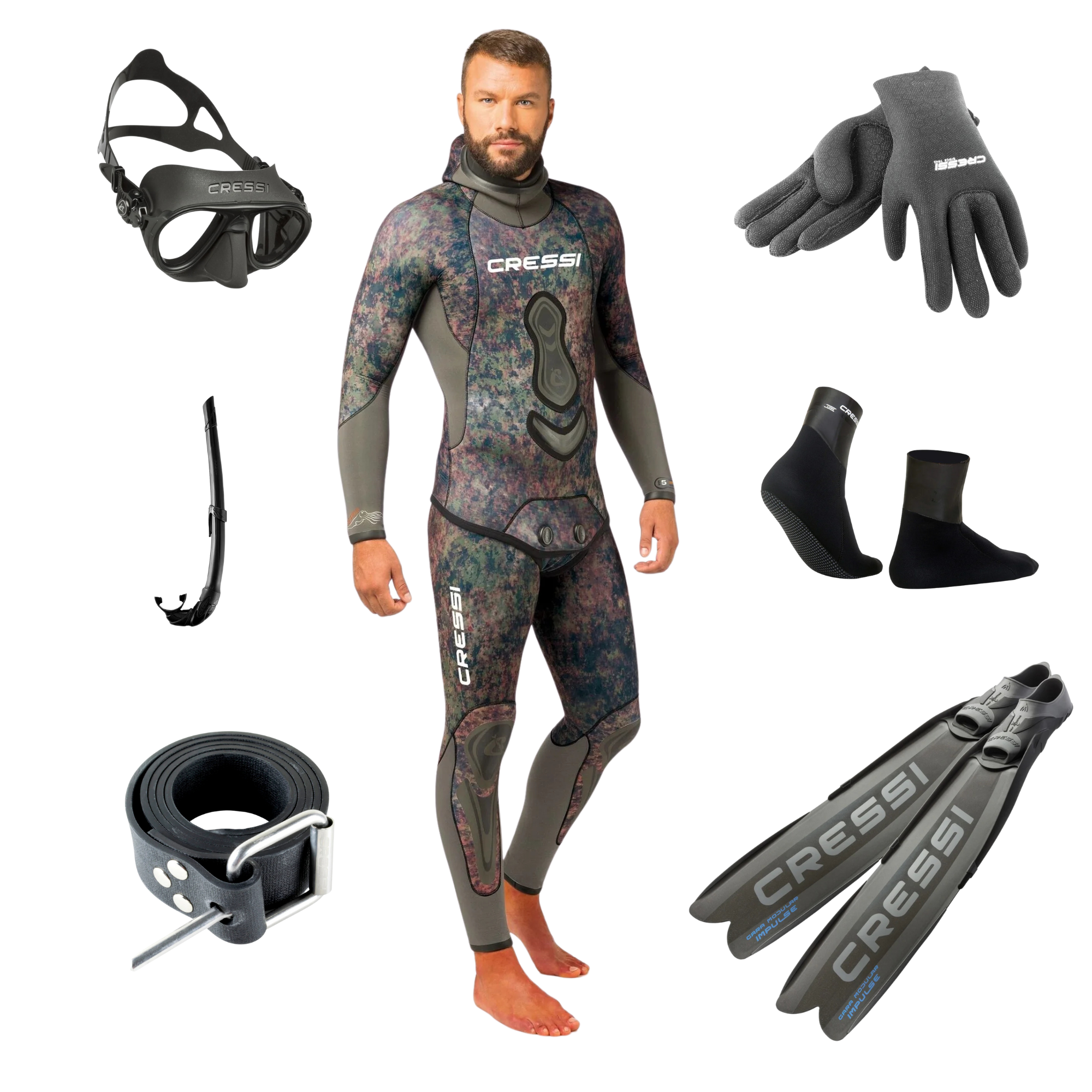 Cressi 7mm Ultimate Freediving Unisex Package | Diving Sports Canada | Vancouver