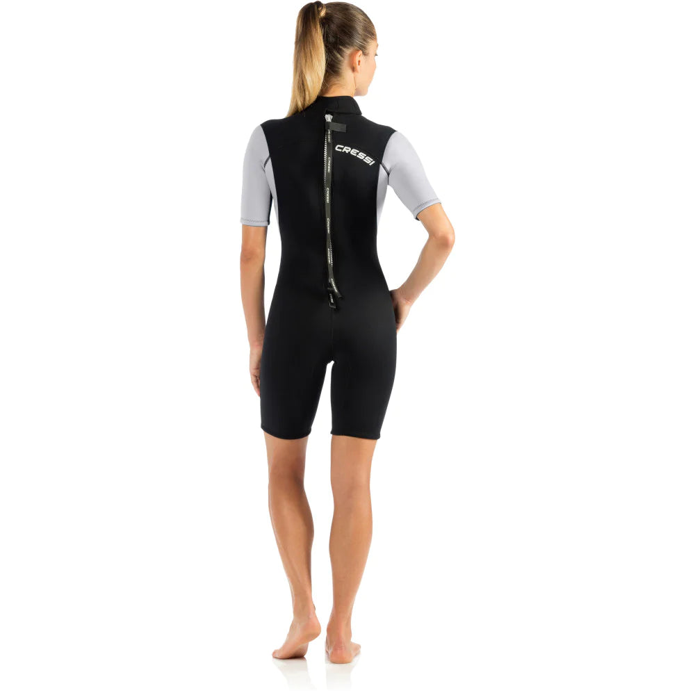 Cressi Med X 2.5mm Lady Black/White | Diving Sports Canada | Vancouver