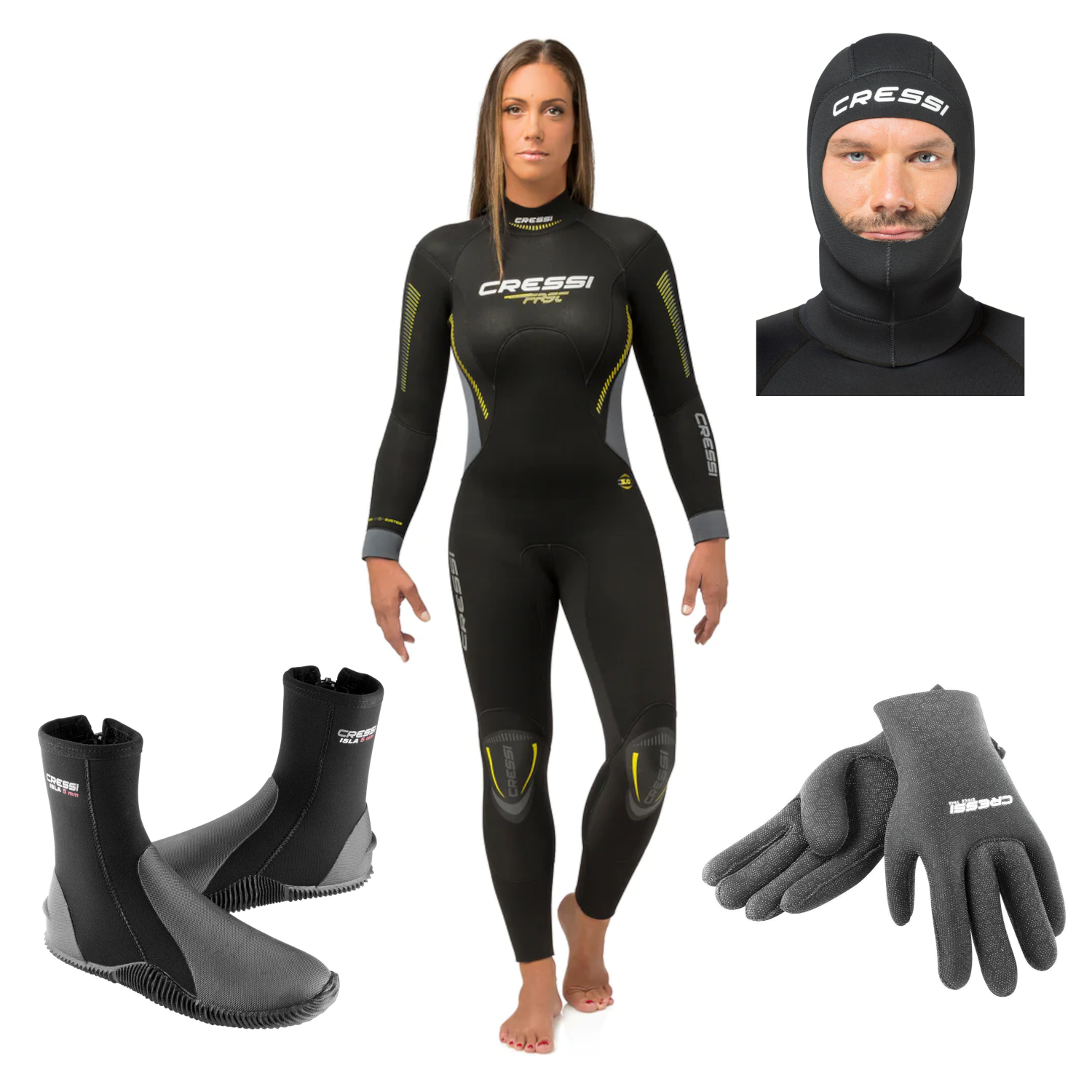Cressi 5mm Women's Full Wetsuit Package | Diving Sports Canada | Vancouver