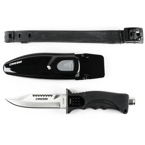 Cressi Skorpion Knife Grey | Diving Sports Canada | Vancouver