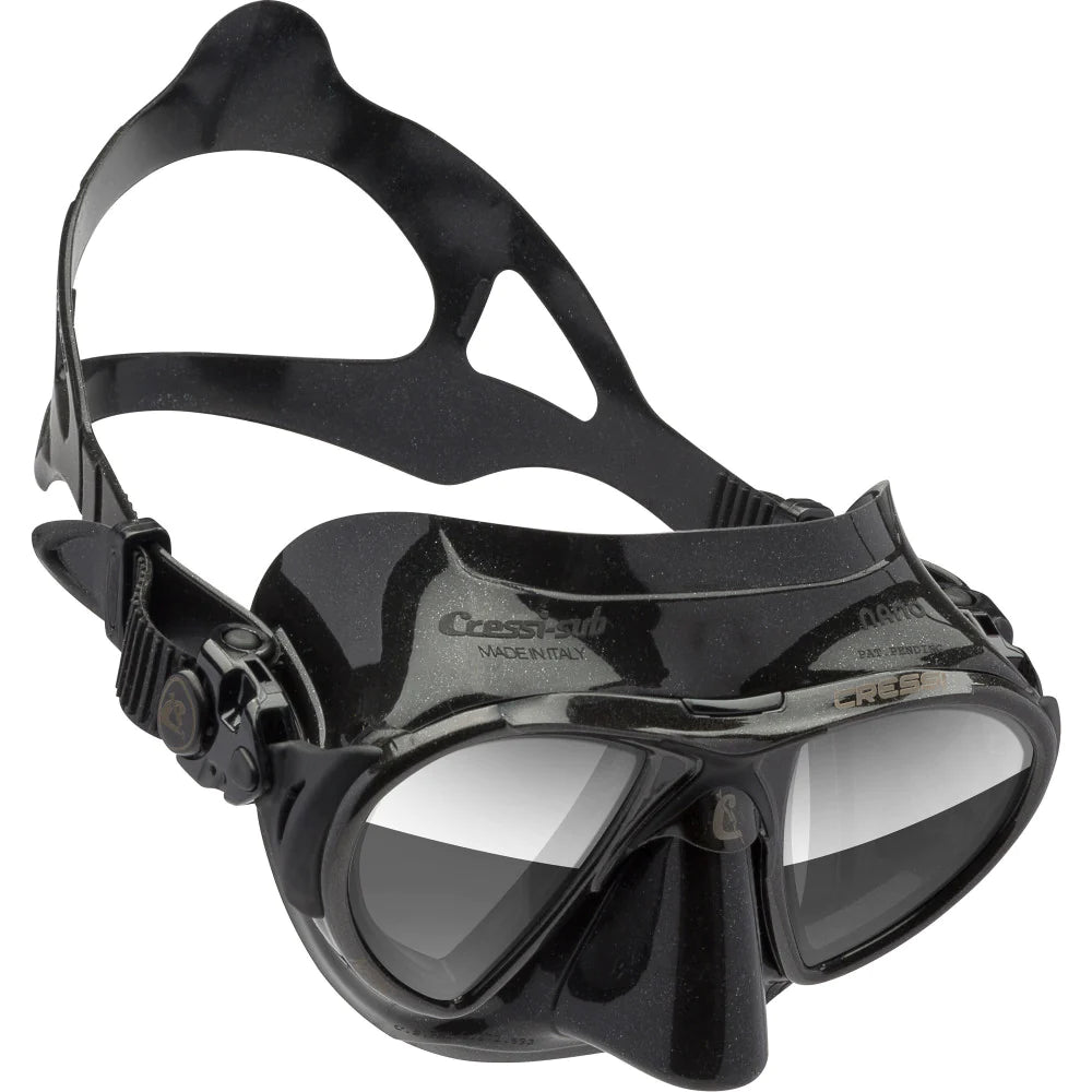 Cressi Nano Black Mirrored lens | Diving Sports Canada | Vancouver