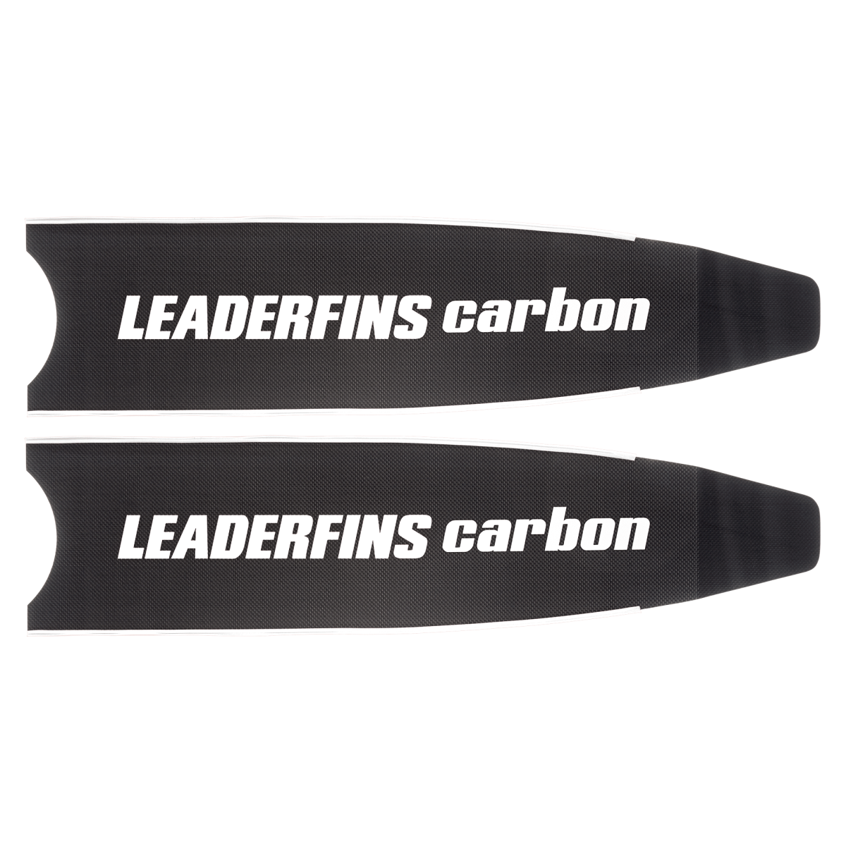 Leaderfins Pure Carbon Black