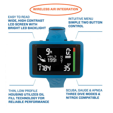 Scubapro Luna 2.0 Air Integrated Computer