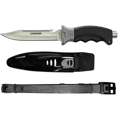 Cressi Borg Knife Pointed Tip