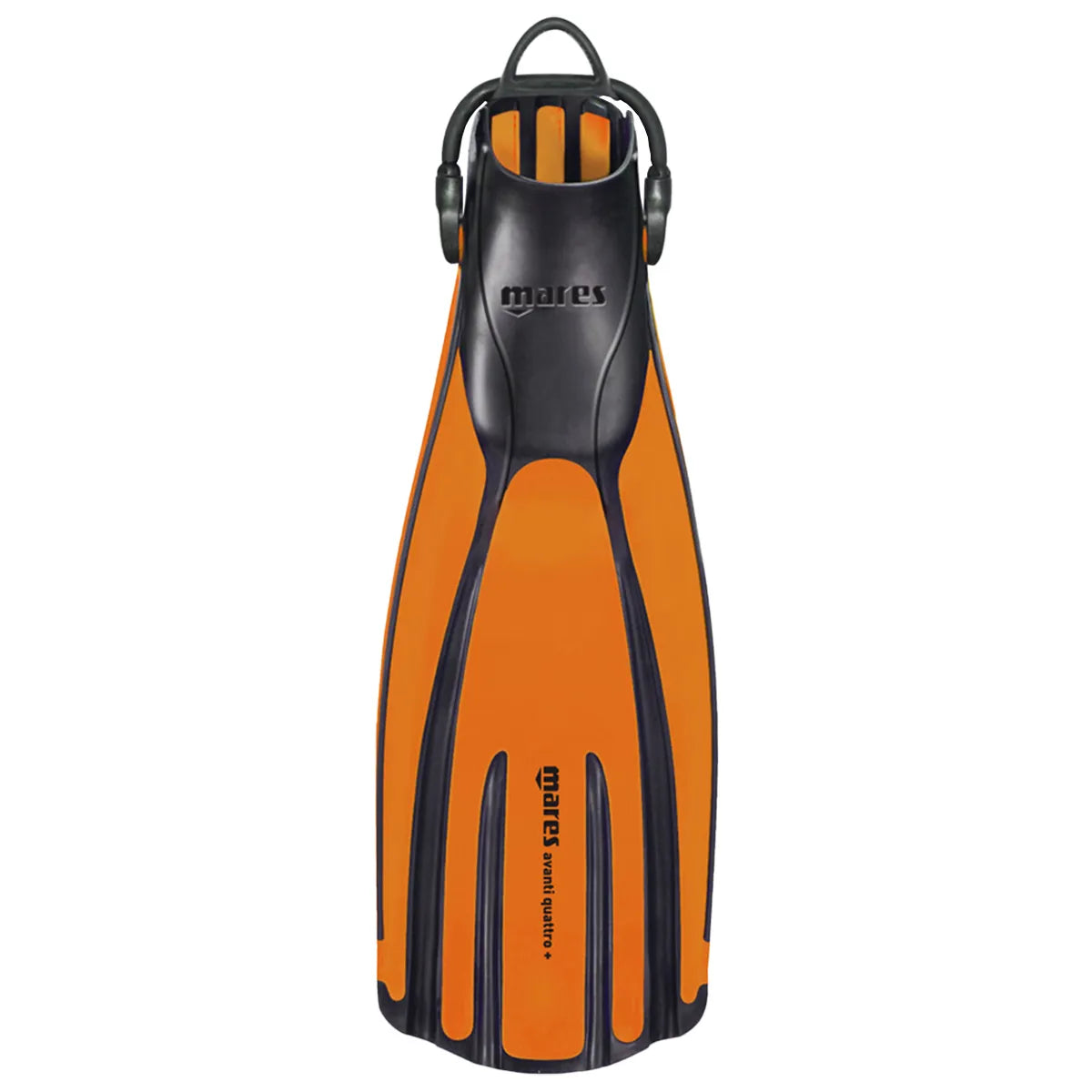 Mares Avanti Quattro + Open Heel Fins Orange | Diving Sports Canada | Vancouver