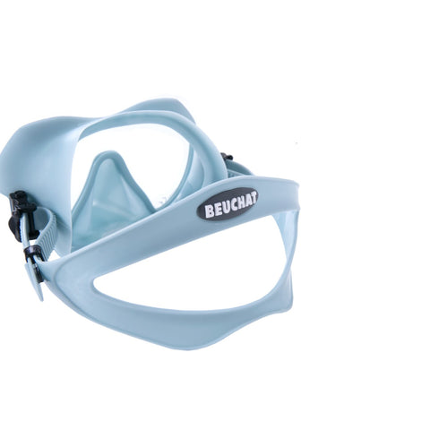 Beuchat Maxlux S Dive Mask Light Blue | Diving Sports Canada | Vancouver