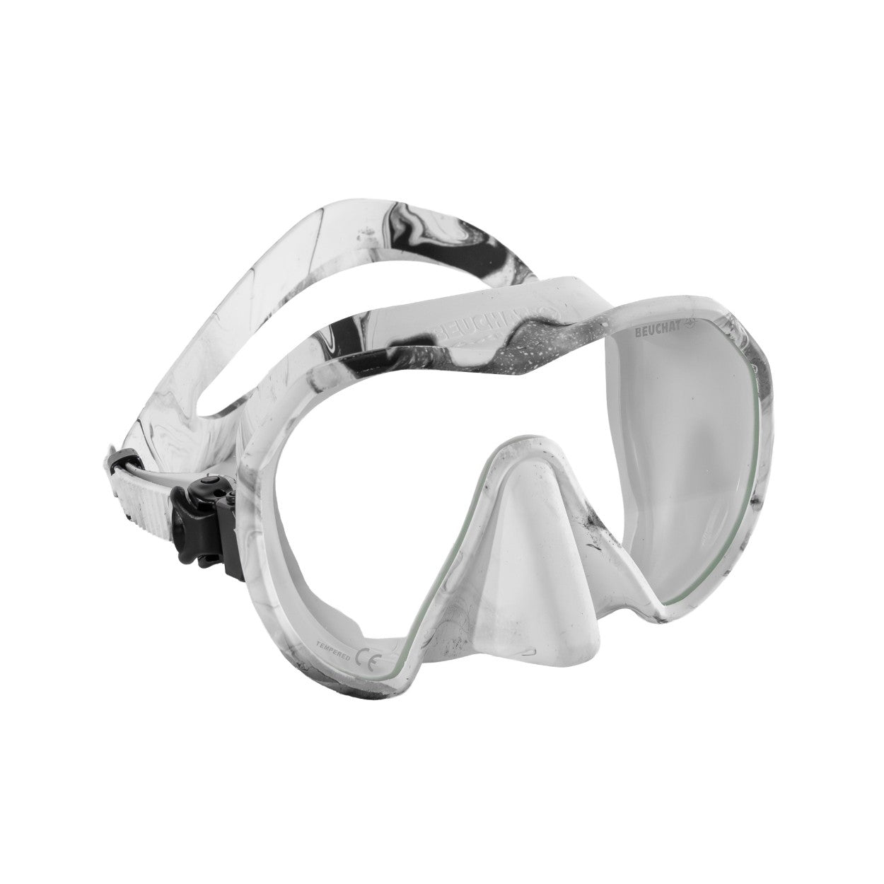 Beuchat Maxlux S Dive Mask Marble | Diving Sports Canada | Vancouver