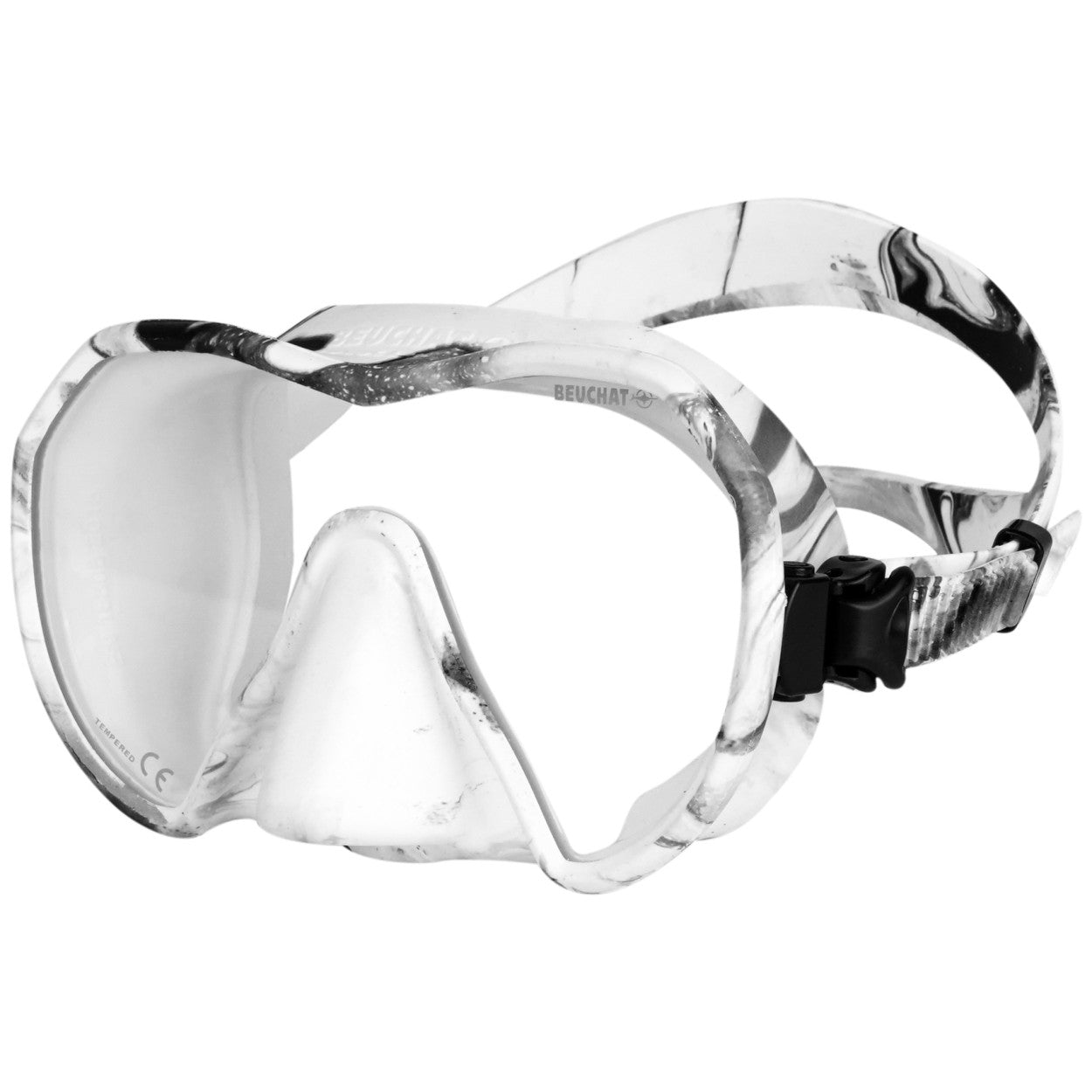 Beuchat Maxlux S Dive Mask Marble | Diving Sports Canada | Vancouver