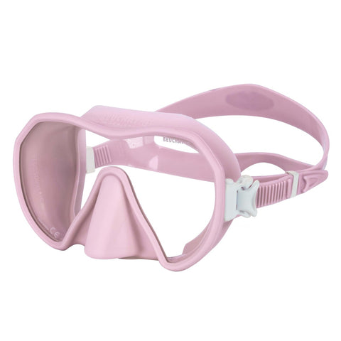 Beuchat Maxlux S Dive Mask Pale Pink | Diving Sports Canada | Vancouver