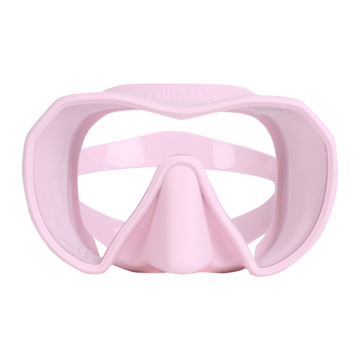 Beuchat Maxlux S Dive Mask Pale Pink | Diving Sports Canada | Vancouver