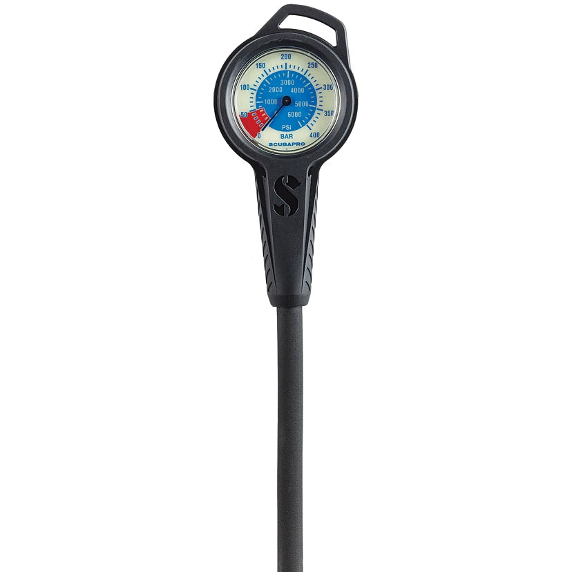 Scubapro Metal Pressure Gauge Dual Bar/PSI