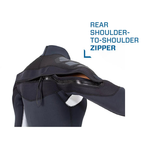 Scubapro Novascotia Steamer 7.5mm Semi-Dry Suit with Hood Women