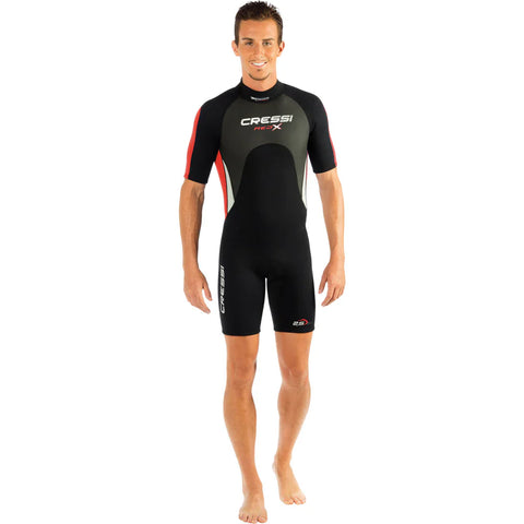 Cressi 2.5mm Men's Shorty Wetsuit Package